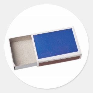Adesivo Redondo Caixa de correspondência vazia