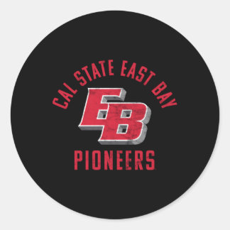 Adesivo Redondo Cal State East Bay Csueb Pioneers Large