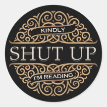 Cala-te, estou a ler