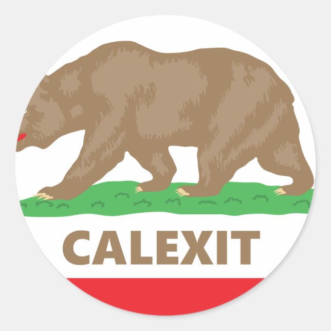 Adesivo Redondo Calexit (Frente)