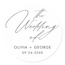 Caligrafia de Script Moderno Preto