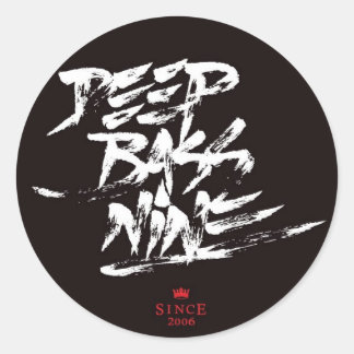 Adesivo Redondo Calligraffiti Por Flixx