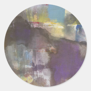 Adesivo Redondo Calm Interlude