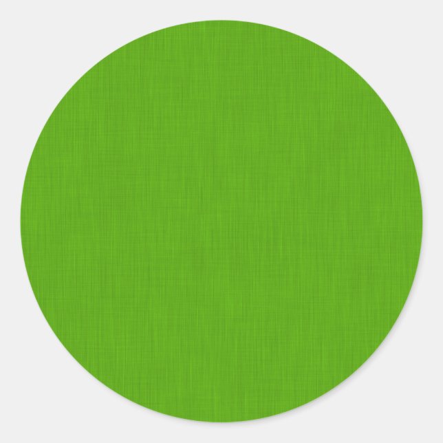 Adesivo Redondo Calm & simple lime green textured background  (Frente)