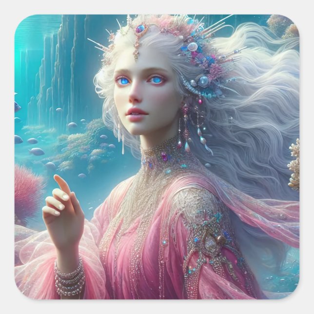 Adesivo Redondo Calypso - Sereia Coletiva (Frente)