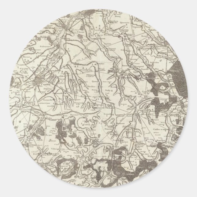 Adesivo Redondo Cambrai (Frente)