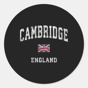 Adesivo Redondo Cambridge England Athletic Sports