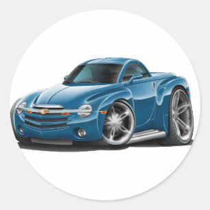 Adesivo Redondo Caminhão de SSR Aquablur