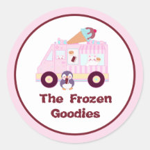 Caminhão Sorvete De Coelho Coelho Azul E Rosa