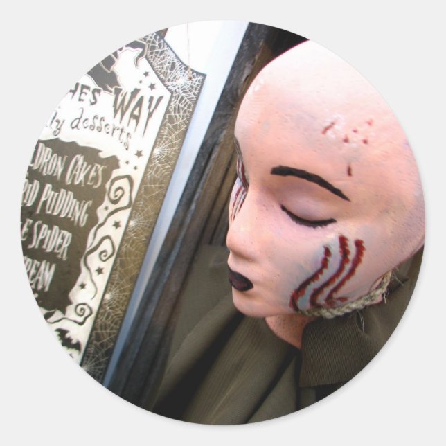 Adesivo Redondo Caminho das Bruxas (Frente)