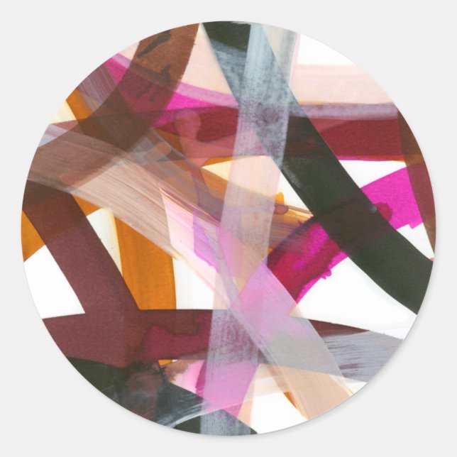 Adesivo Redondo Caminho Infinito II (Frente)