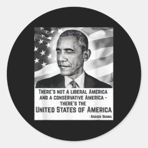 Adesivo Redondo Camisa Barack Obama - Camisa Obama - Obama - Shi D