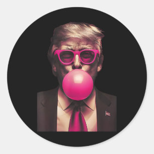 Adesivo Redondo Camisa De Goma-Bola-De-Voto 2024 Pres