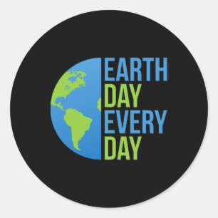 Adesivo Redondo Camisa de Mudança Climática - Dia da Terra - Camis