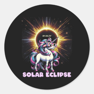 Adesivo Redondo Camisa Eclipse 2024 Total Eclipse 8 de abril 24 Un