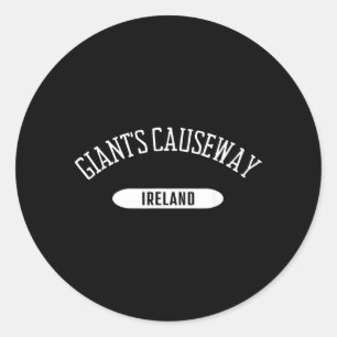 Adesivo Redondo Camisa Giants Causeway Clic Estilo Giants Causeway