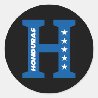 Adesivo Redondo Camisas De Honduras Camisas Catrachas De Hondura