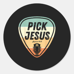 Adesivo Redondo Camiseta Ck Jesus Camisa Cristã Divertida Música G