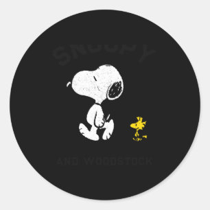 Adesivo Redondo Camiseta Infantil Peanuts Est 1950