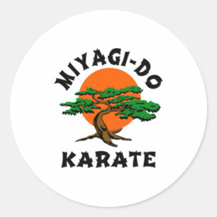 Adesivo Redondo Camiseta Miyagi Do Karate 21