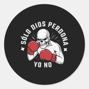 Adesivo Redondo Camiseta Sólo Dios Perdona