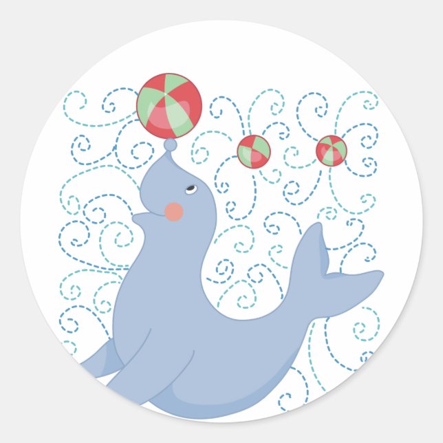 Adesivo Redondo Camisetas e presentes para vedação (Frente)