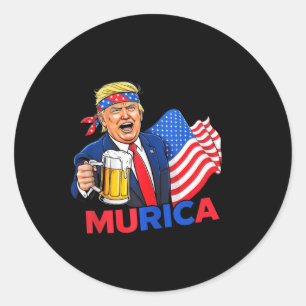 Adesivo Redondo Camisetas Engraçadas De Cerveja De Tremor Fazem Na