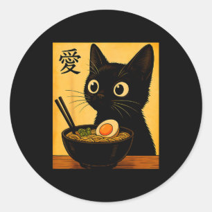 Adesivo Redondo Camisetas Gráficas Divertidas Japonesas Kawaii de