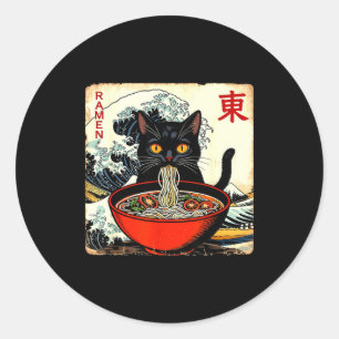 Adesivo Redondo Camisetas Gráficas Divertidas Japonesas Kawaii de
