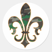 Camo Fleur De lis