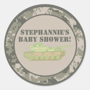 Adesivo Redondo Camoflauge digital de 6 - 3 pol Favkers ARMY ACU