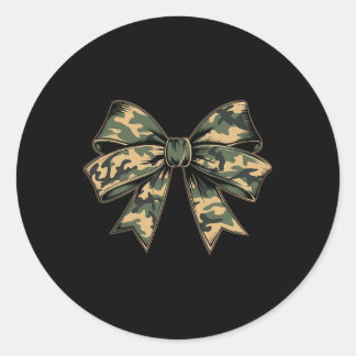 Adesivo Redondo Camouflage Arco Camo Camo Coquette Arco Hunting