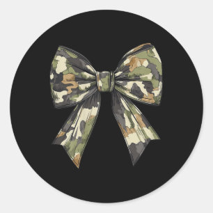 Adesivo Redondo Camouflage Arco Camo Camo Coquette Arco Hunting