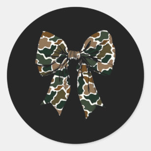 Adesivo Redondo Camouflage Arco Camo Camo Coquette Arco Hunting
