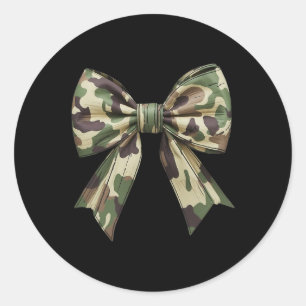 Adesivo Redondo Camouflage Arco Camo Camo Coquette Arco Hunting