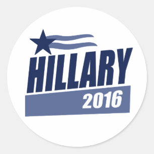 Adesivo Redondo CAMPANHA BANNER.png de HILLARY 2016