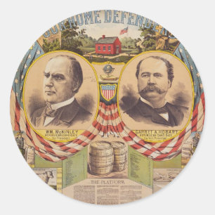 Adesivo Redondo Campanha presidencial do Partido Republicano do