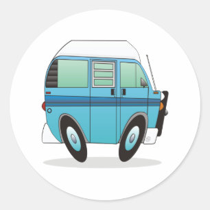 Adesivo Redondo Camper