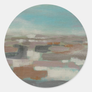 Adesivo Redondo Campo Céu II