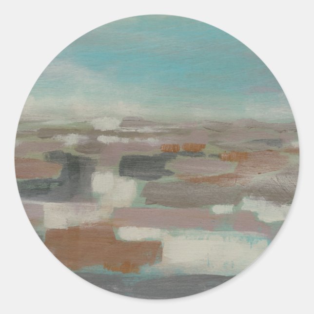 Adesivo Redondo Campo Céu II (Frente)