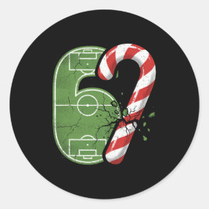 Adesivo Redondo Campo de Futebol de Cana-de-Açúcar 67 Quebrado Nat