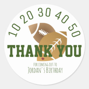 Adesivo Redondo Campo de futebol moderno