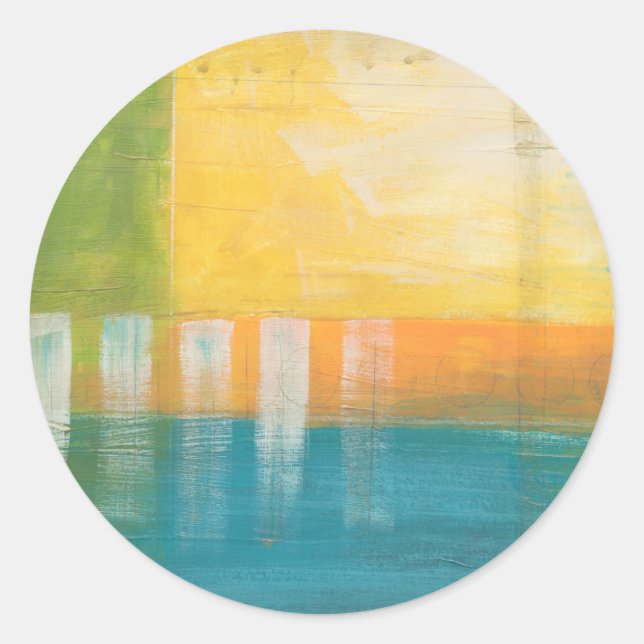 Adesivo Redondo Campos Citros I (Frente)