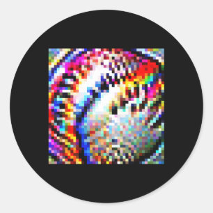 Adesivo Redondo Camuflagem De Reconhecimento Anti-Facial Adversári