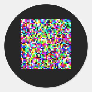 Adesivo Redondo Camuflagem De Reconhecimento Anti-Facial Adversári