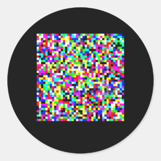 Adesivo Redondo Camuflagem De Reconhecimento Anti-Facial Adversári