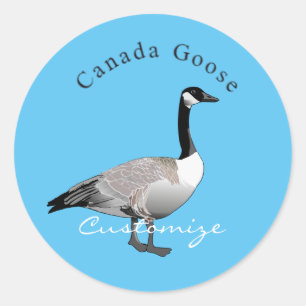 Adesivo Redondo Canadá Goose Gander Thunder_Cove