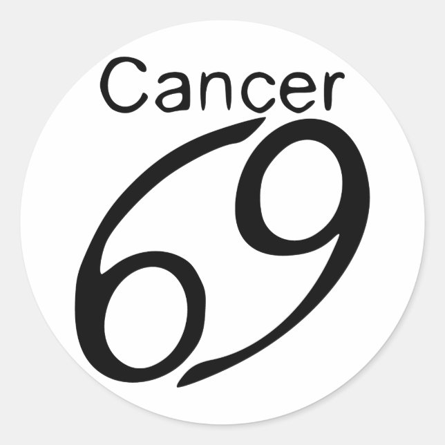 Adesivo Redondo Cancer (Frente)