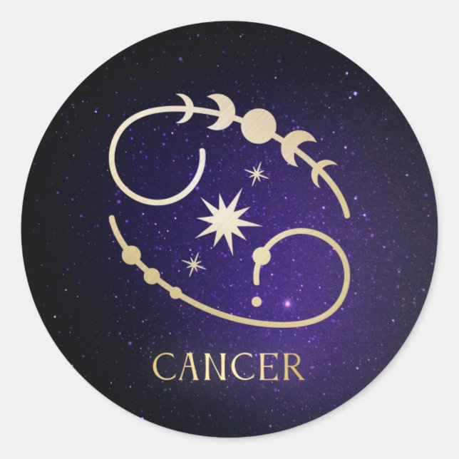 Adesivo Redondo Cancer (Frente)