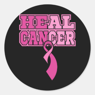 Adesivo Redondo CÂNCER DA SAÚDE NO Cancer MUNDIAL Cancer Sensibili